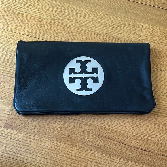 Tory Burch Black Clutch - Picture 3 of 7